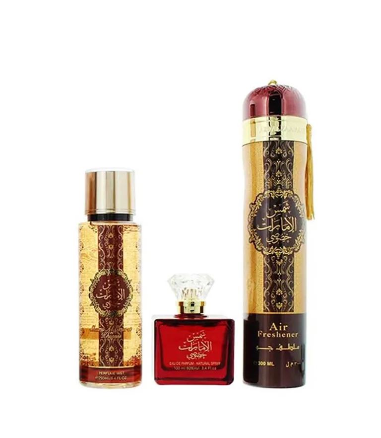 Shams Al Emarat Khususi 3 Piece Gift Set Collection Ard Al Zaafaran