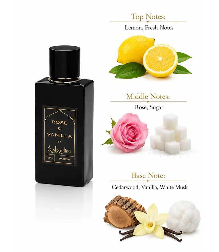 Rose and Vanilla By Zadina
